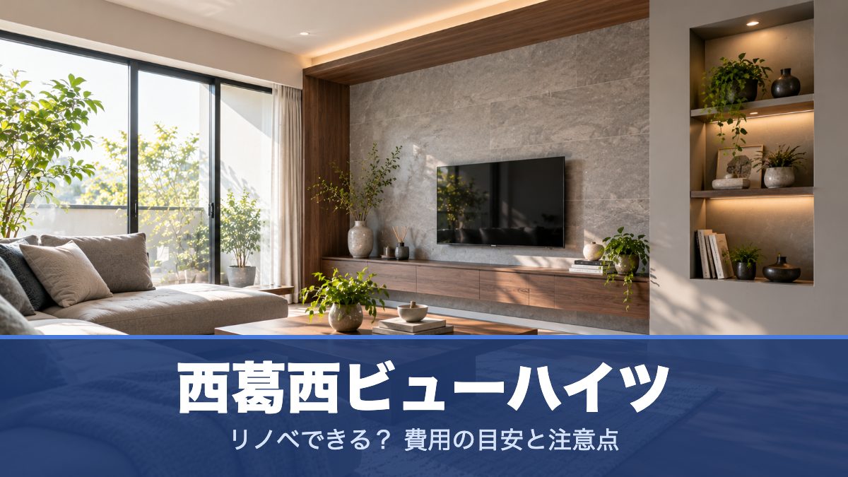 西葛西ビューハイツのリノベーションのイメージ画像