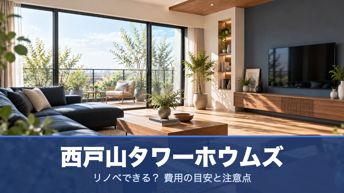 西戸山タワーホウムズのリノベーションのイメージ画像