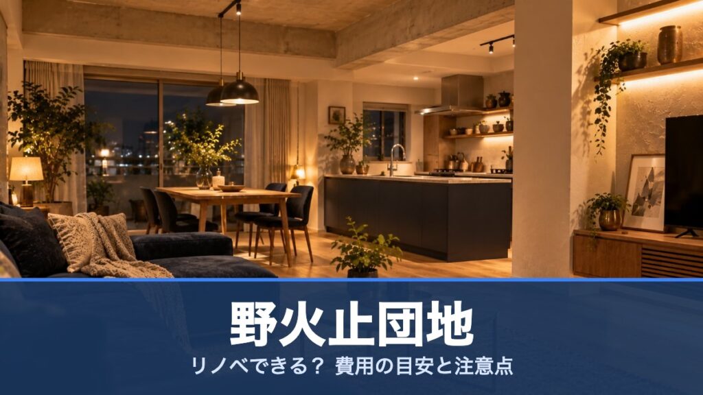 野火止団地の室内イメージ