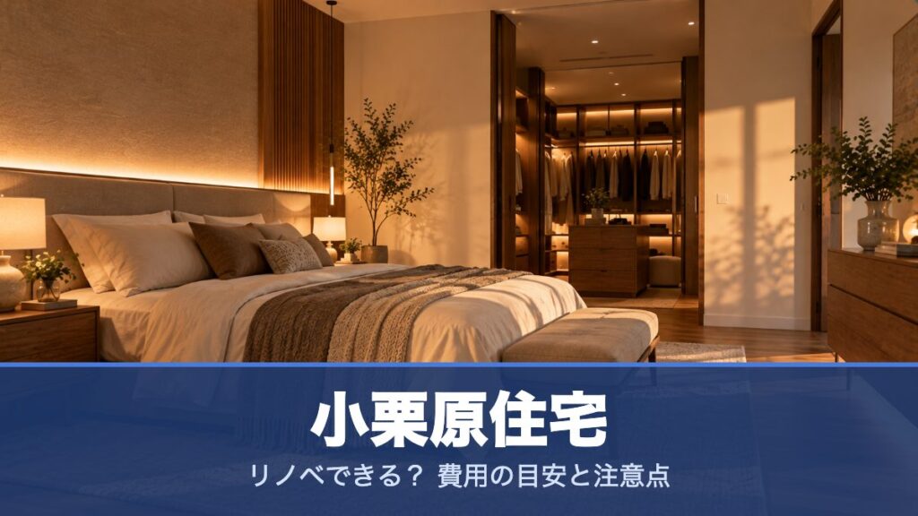 小栗原住宅のリノベーションのイメージ画像