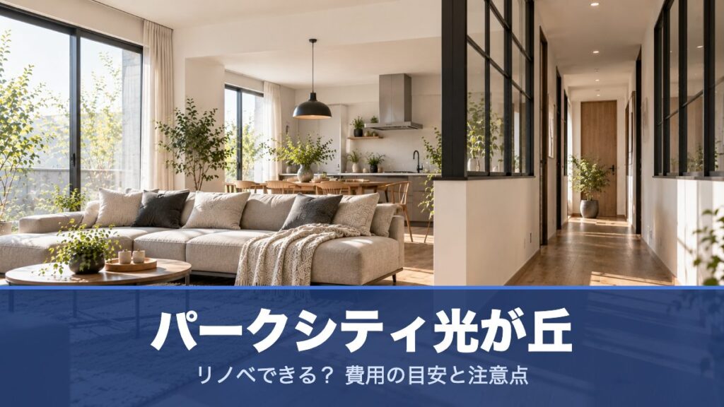 パークシティ光が丘のリノベーションのイメージ画像