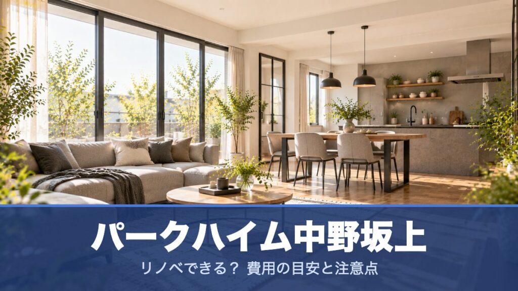 パークハイム中野坂上のリノベーションのイメージ画像