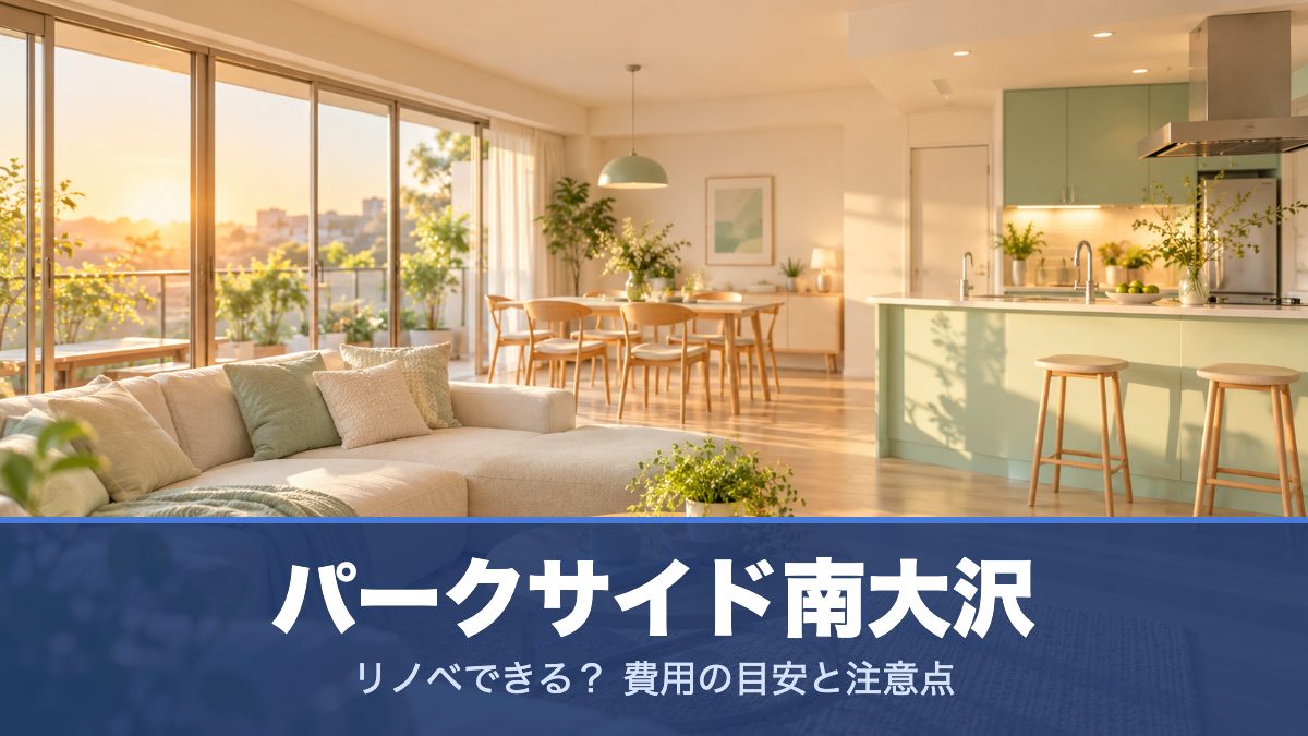 パークサイド南大沢のリノベーションのイメージ画像