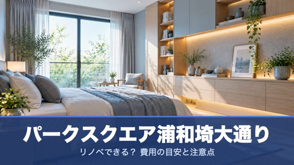 パークスクエア浦和埼大通りのリノベーションのイメージ画像