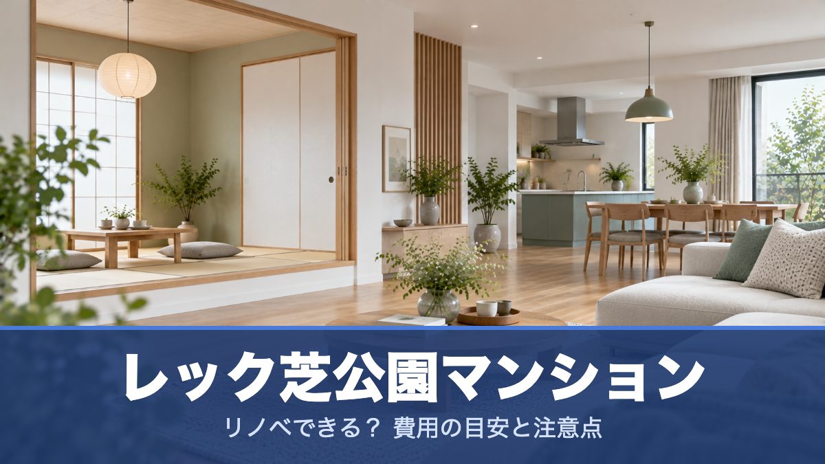 レック芝公園マンションのリノベーションのイメージ画像