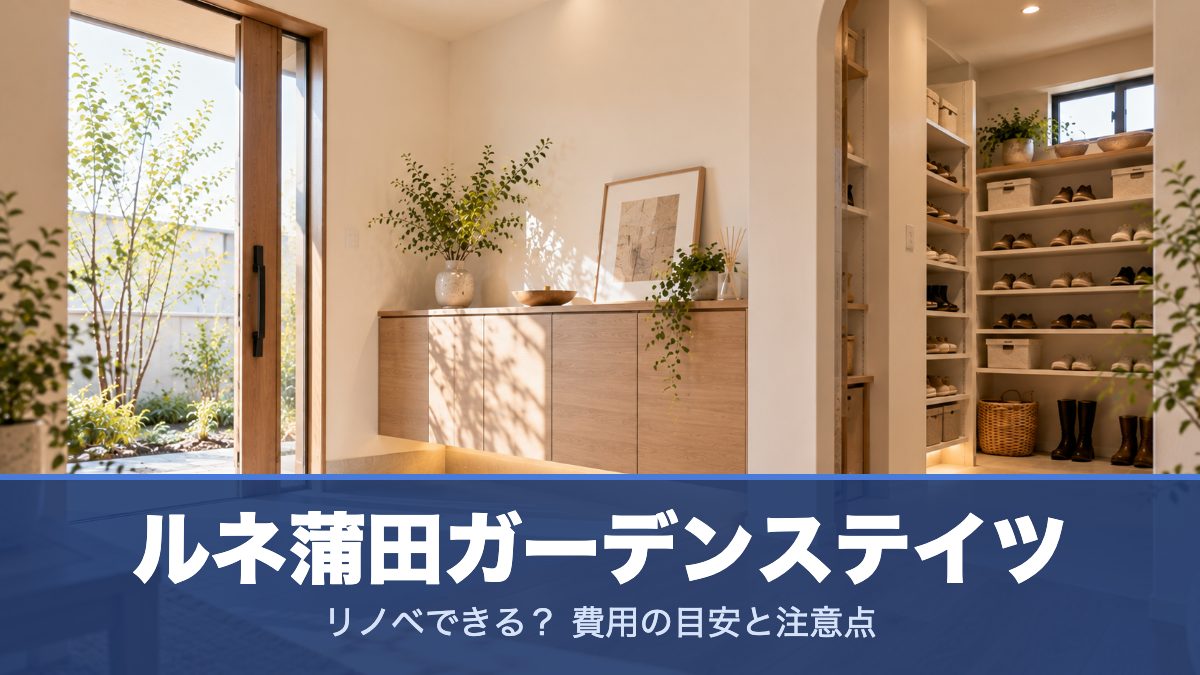 ルネ蒲田ガーデンステイツのリノベーションのイメージ画像