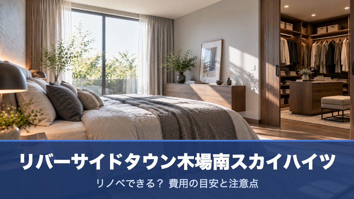 リバーサイドタウン木場南スカイハイツのリノベーションのイメージ画像