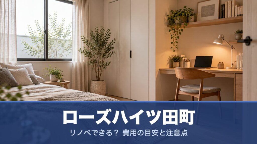 ローズハイツ田町のリノベーションのイメージ画像