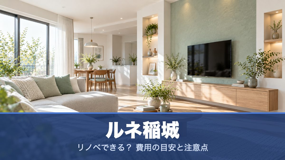 ルネ稲城のリノベーションのイメージ画像