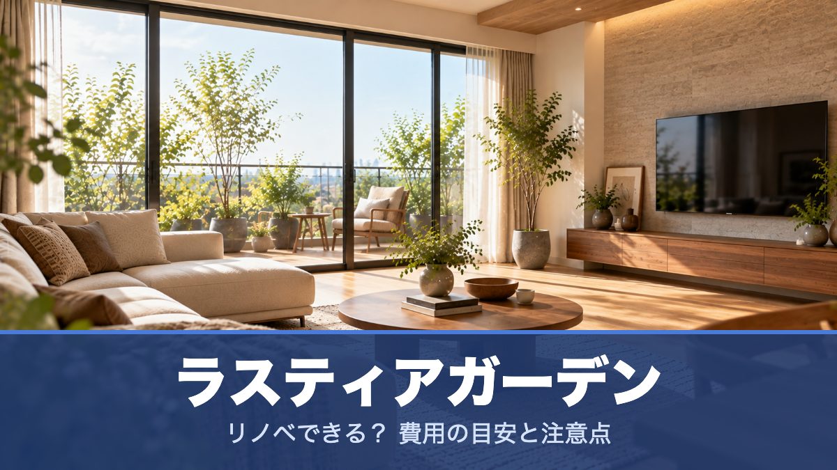 ラスティアガーデンのリノベーションのイメージ画像