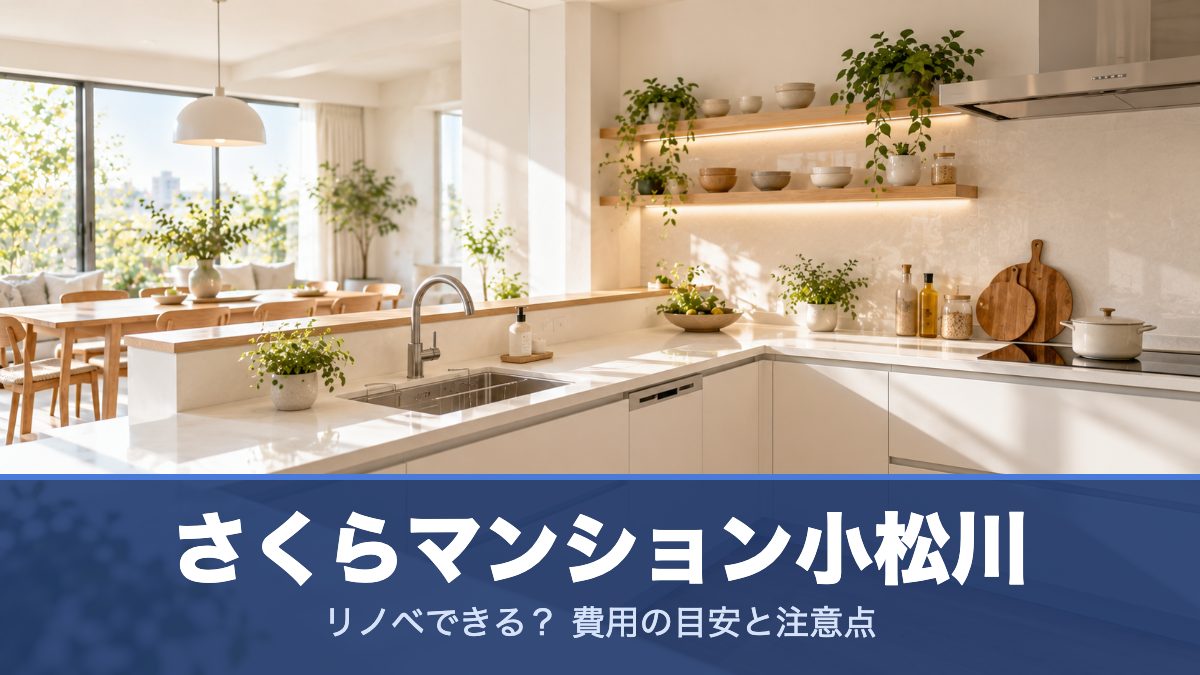 さくらマンション小松川のリノベーションのイメージ画像