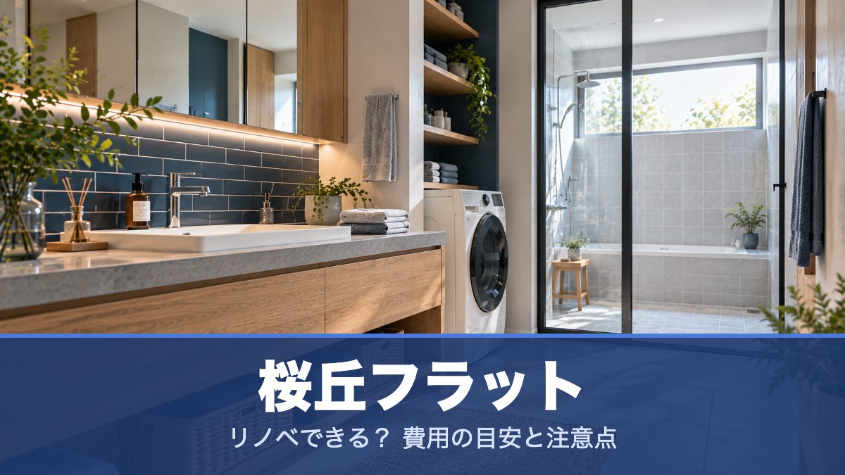 桜丘フラットのリノベーションのイメージ画像