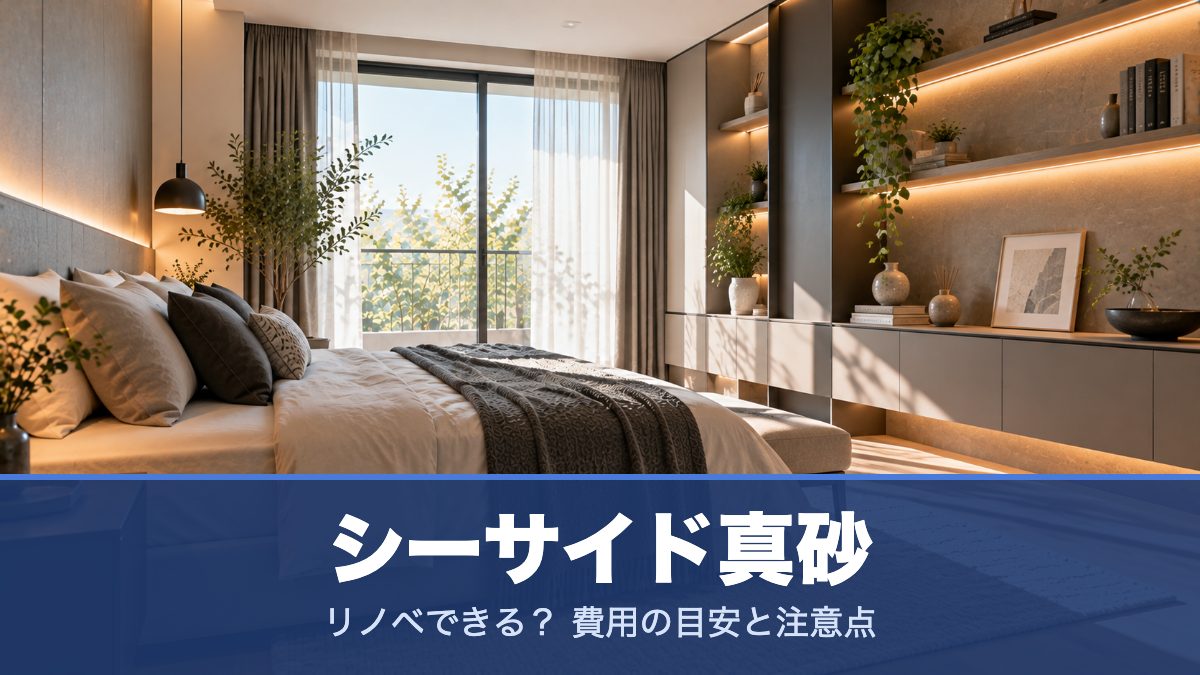 シーサイド真砂のリノベーションのイメージ画像