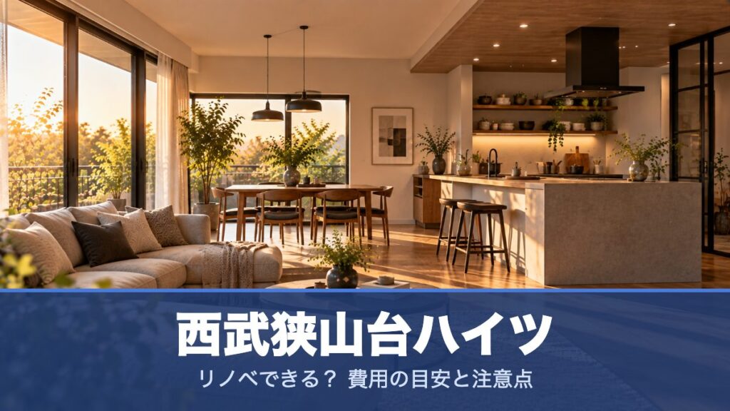 西武狭山台ハイツのリノベーションのイメージ画像