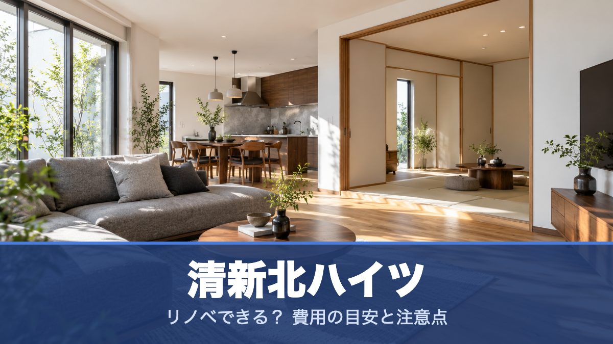 清新北ハイツのリノベーションのイメージ画像