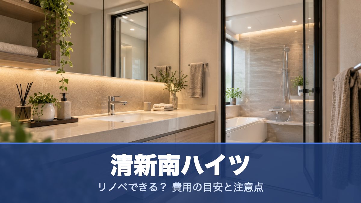 清新南ハイツのリノベーションのイメージ画像