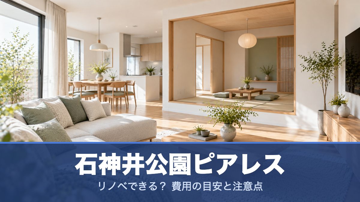 石神井公園ピアレスのリノベーションのイメージ画像
