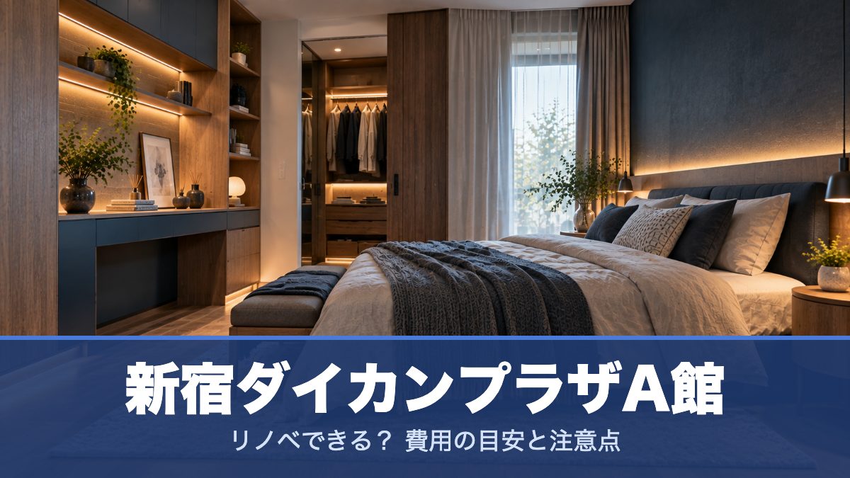 新宿ダイカンプラザA館のリノベーションのイメージ画像