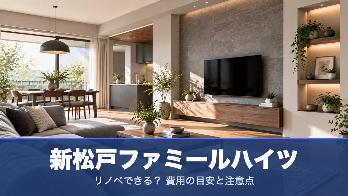 新松戸ファミールハイツのリノベーションのイメージ画像