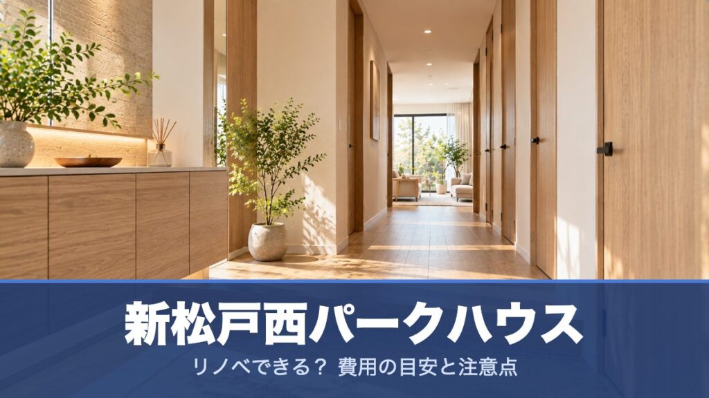 新松戸西パークハウスのリノベーションのイメージ画像