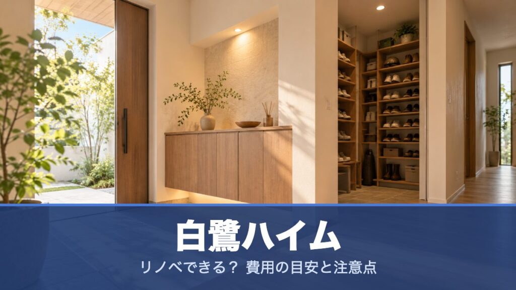 白鷺ハイムのリノベーションのイメージ画像
