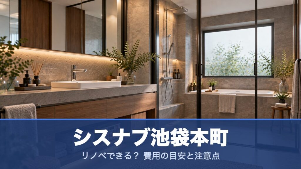 シスナブ池袋本町のリノベーションのイメージ画像