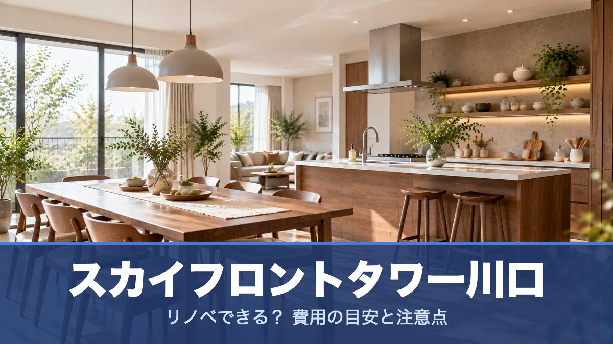 スカイフロントタワー川口のリノベーションのイメージ画像