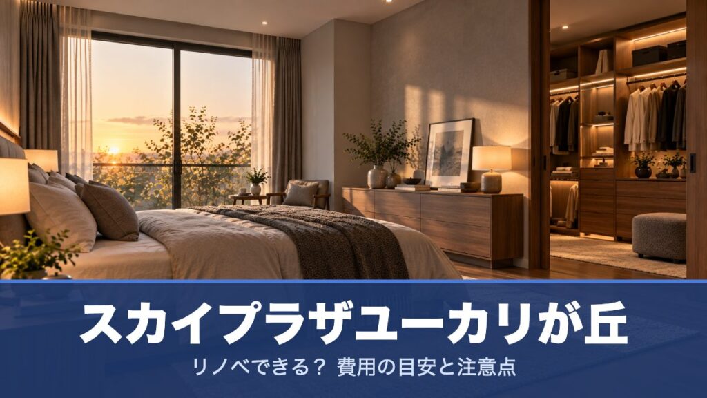 スカイプラザユーカリが丘のリノベーションのイメージ画像