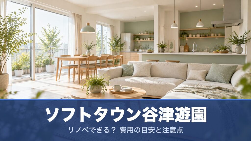 ソフトタウン谷津遊園のリノベーションのイメージ画像