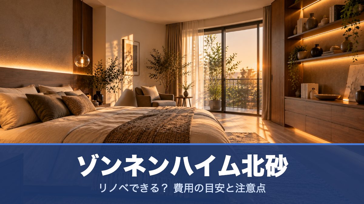 ゾンネンハイム北砂のリノベーションのイメージ画像