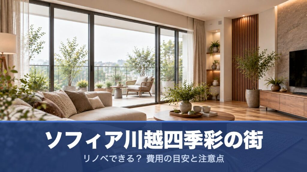 ソフィア川越四季彩の街のリノベーションのイメージ画像