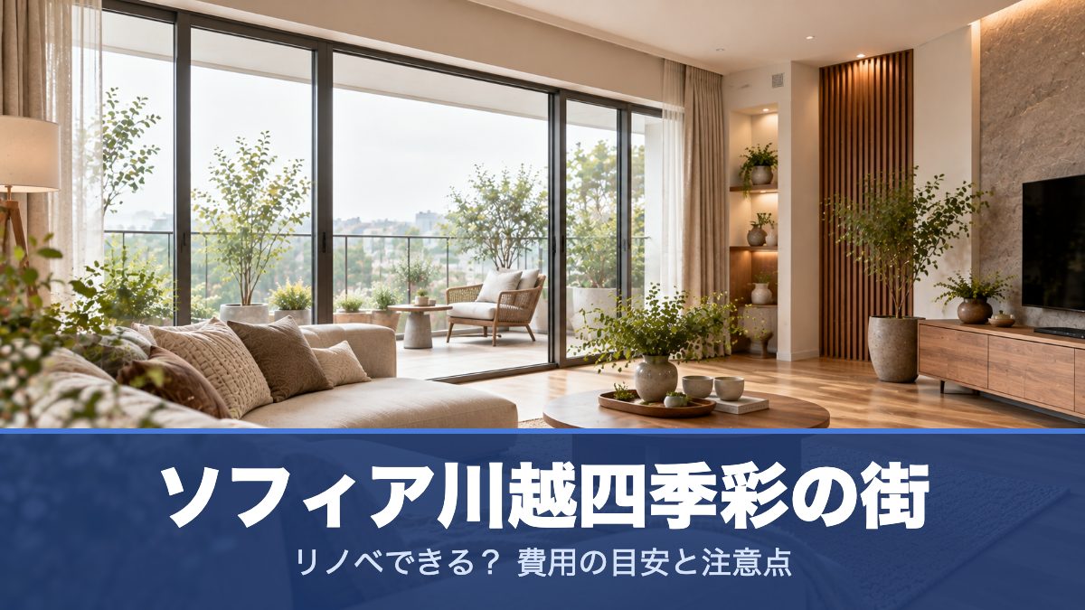 ソフィア川越四季彩の街のリノベーションのイメージ画像