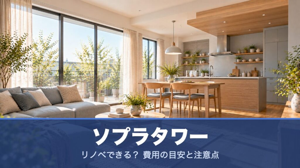 ソプラタワーのリノベーションのイメージ画像