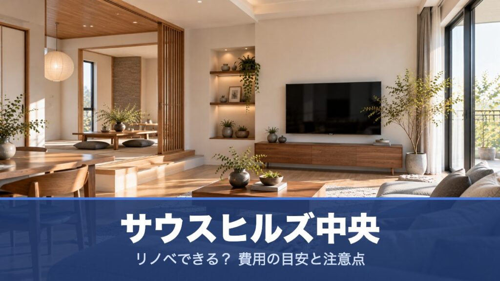 サウスヒルズ中央のリノベーションのイメージ画像