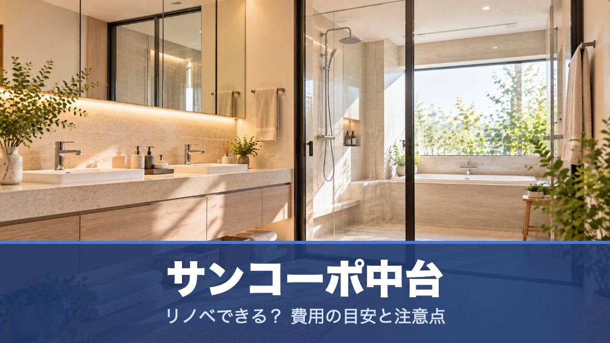 サンコーポ中台のリノベーションのイメージ画像