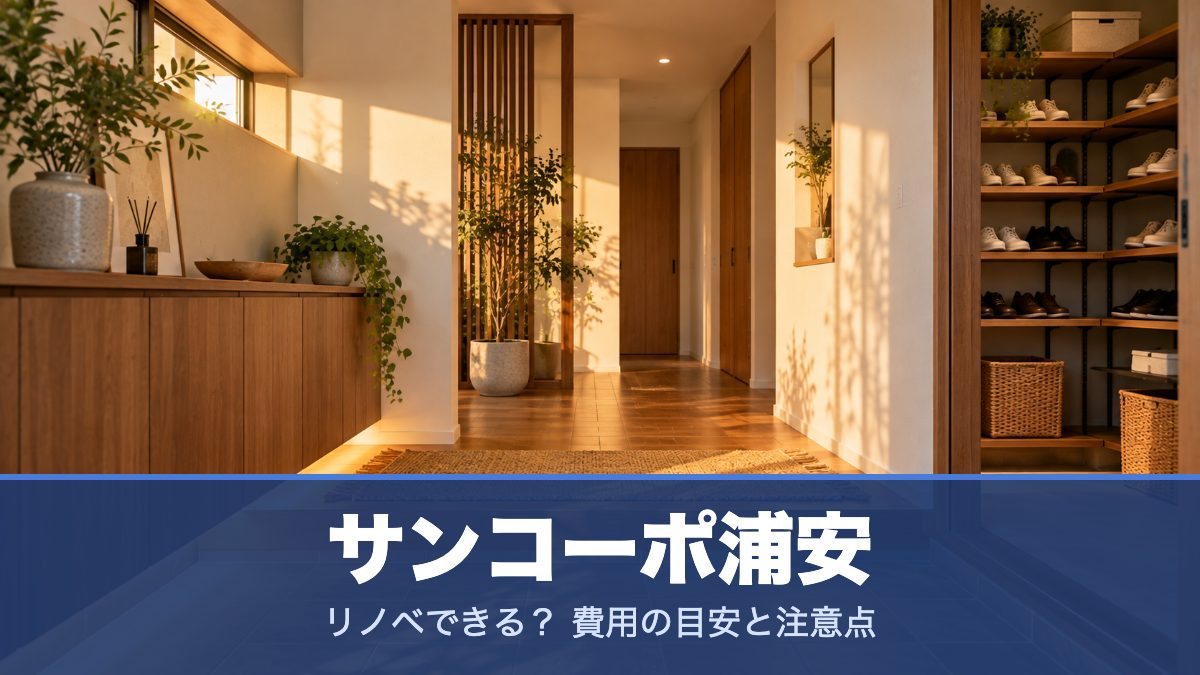 サンコーポ浦安のリノベーションのイメージ画像