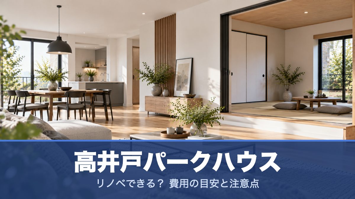 高井戸パークハウスのリノベーションのイメージ画像