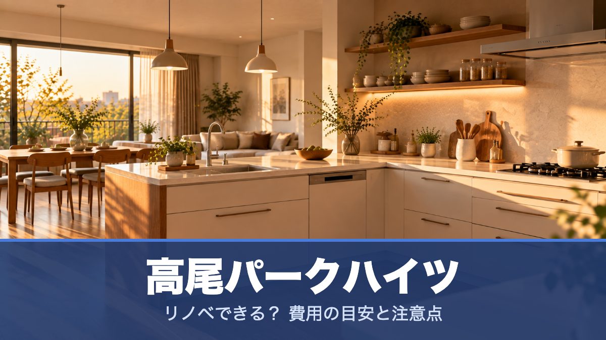 高尾パークハイツのリノベーションのイメージ画像