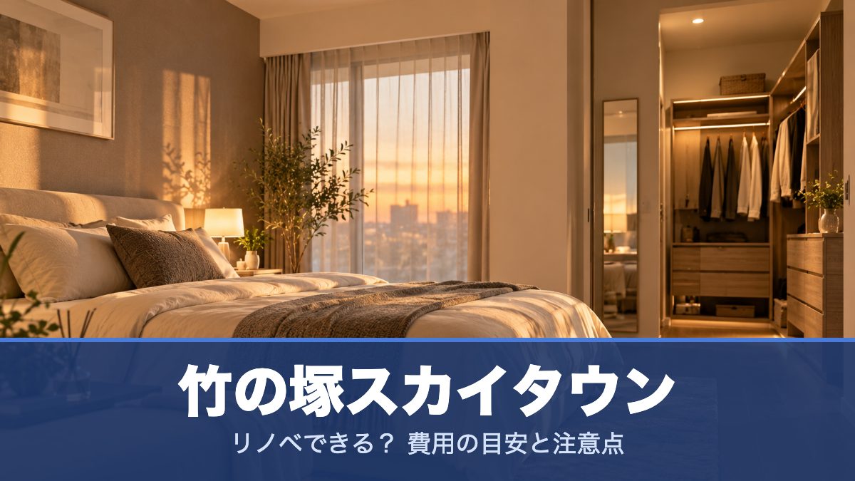 竹の塚スカイタウンのリノベーションのイメージ画像