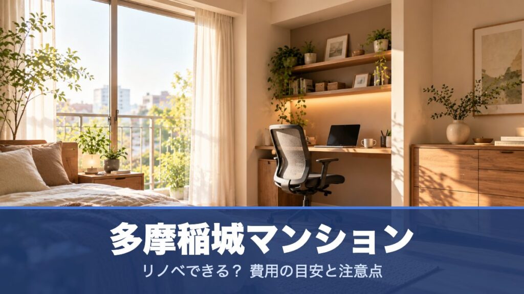多摩稲城マンションのリノベーションのイメージ画像