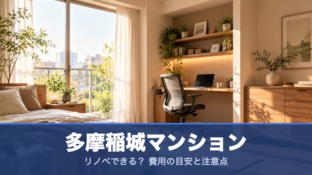 多摩稲城マンションのリノベーションのイメージ画像