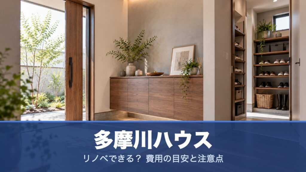 多摩川ハウスのリノベーションのイメージ画像