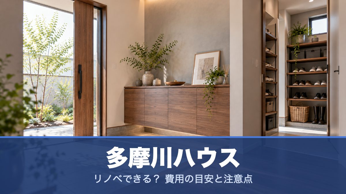 多摩川ハウスのリノベーションのイメージ画像
