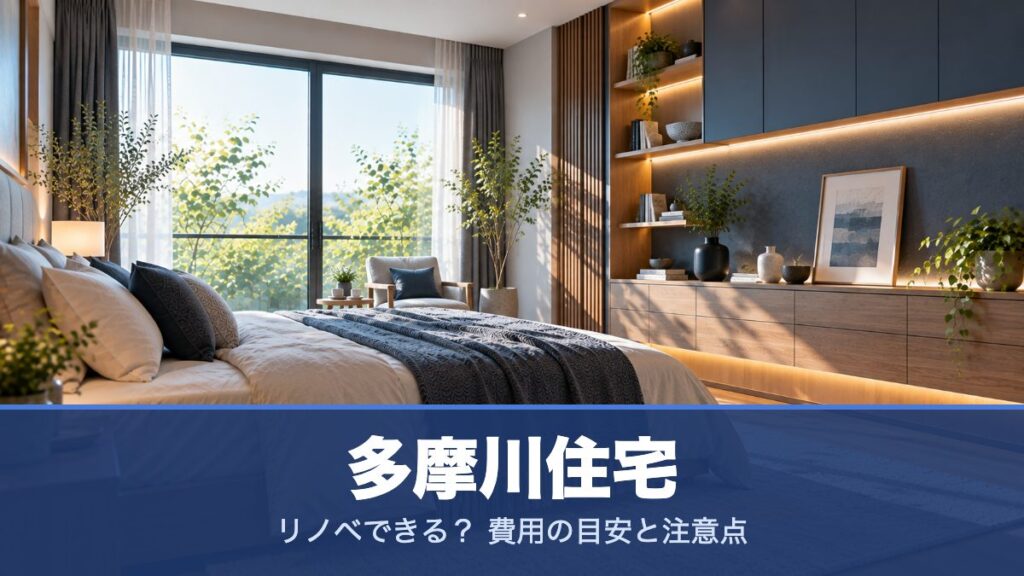 多摩川住宅のリノベーションのイメージ画像