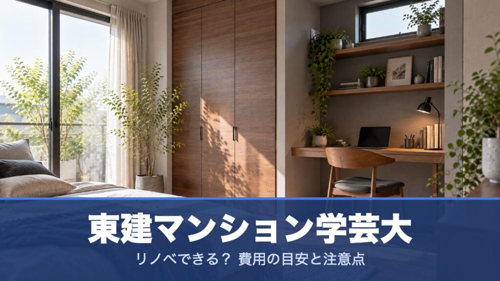 東建マンション学芸大のリノベーションのイメージ画像