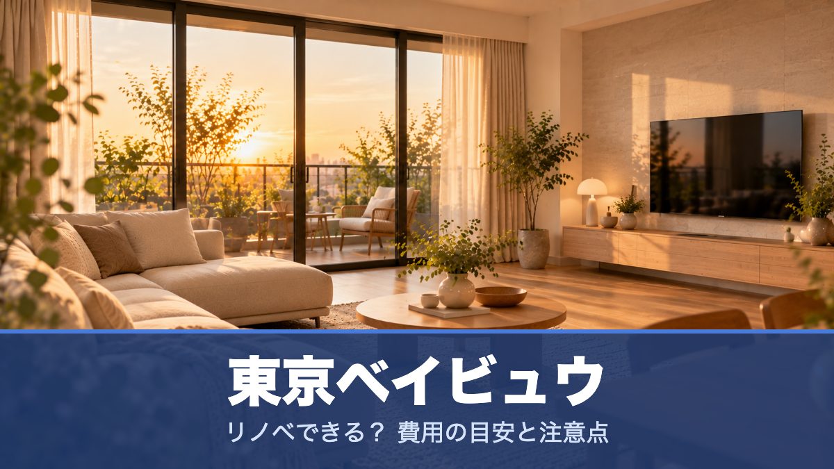 東京ベイビュウのリノベーションのイメージ画像