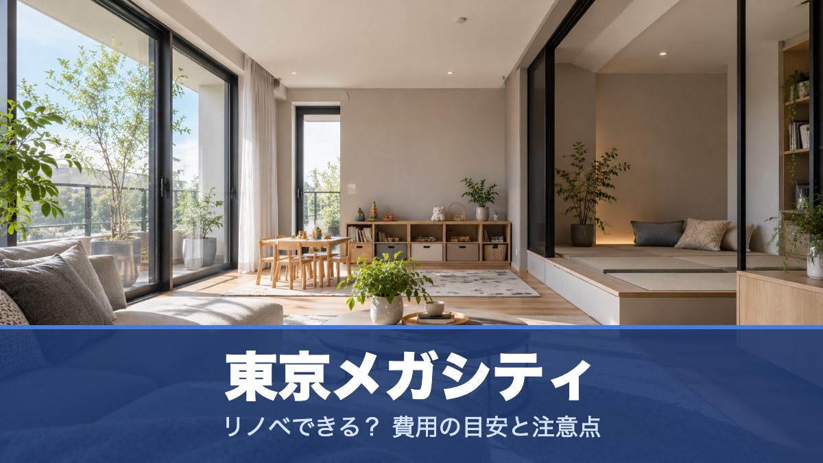 東京メガシティのリノベーションのイメージ画像