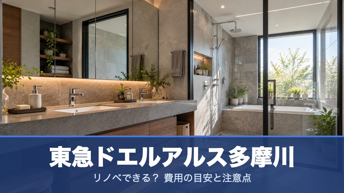東急ドエルアルス多摩川のリノベーションのイメージ画像