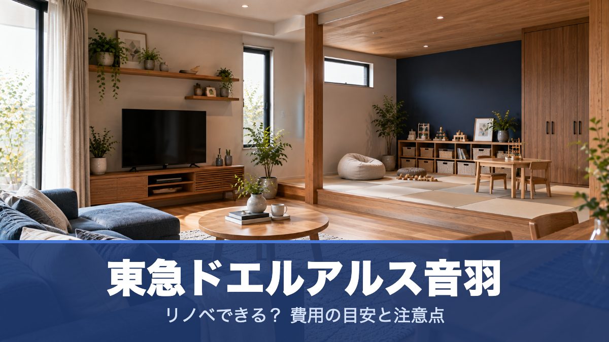 東急ドエルアルス音羽のリノベーションのイメージ画像