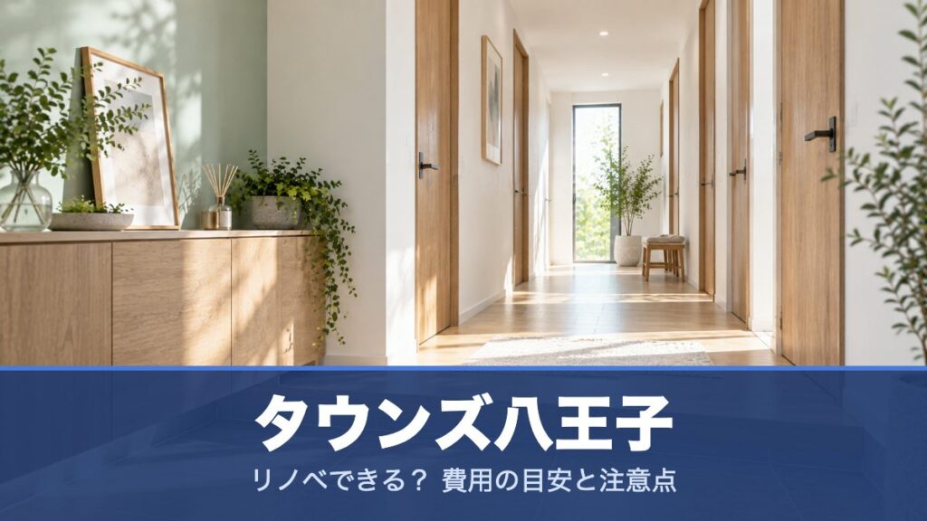 タウンズ八王子のリノベーションのイメージ画像